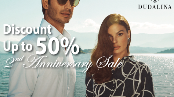 Second Anniversary Sale – Up to 50% Discount